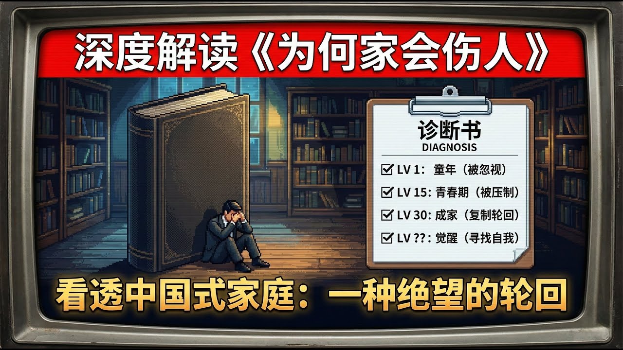 深度解讀《為何家會傷人》：終結原生家庭的絕望輪回 為什麼你最終活成了你最討厭的父母？