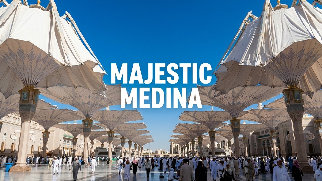 MASJID NABAWI MEDINAH SIANG HARI #madina #masjidnabawi 