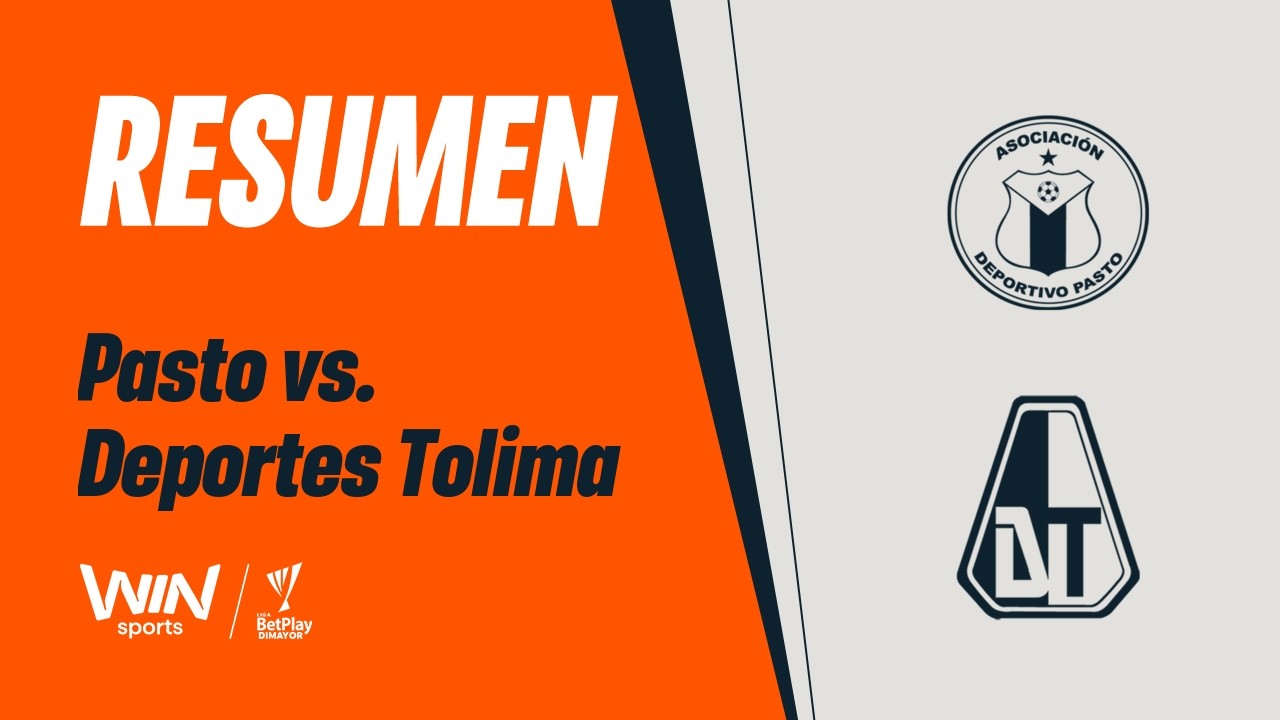 Pasto vs. Tolima (resumen y goles) | Liga BetPlay Dimayor 2026-1 | Fecha 16