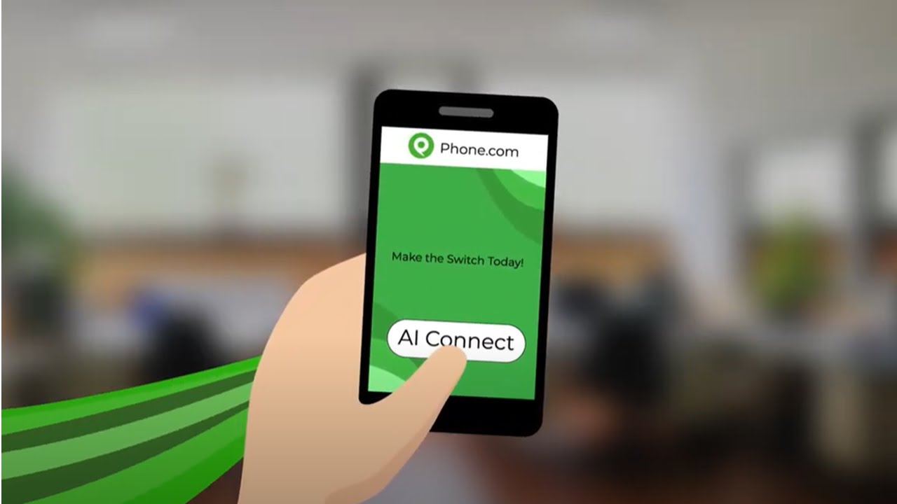 Introducing AI-Connect by Phone.com. Get the most value out of every phone call.