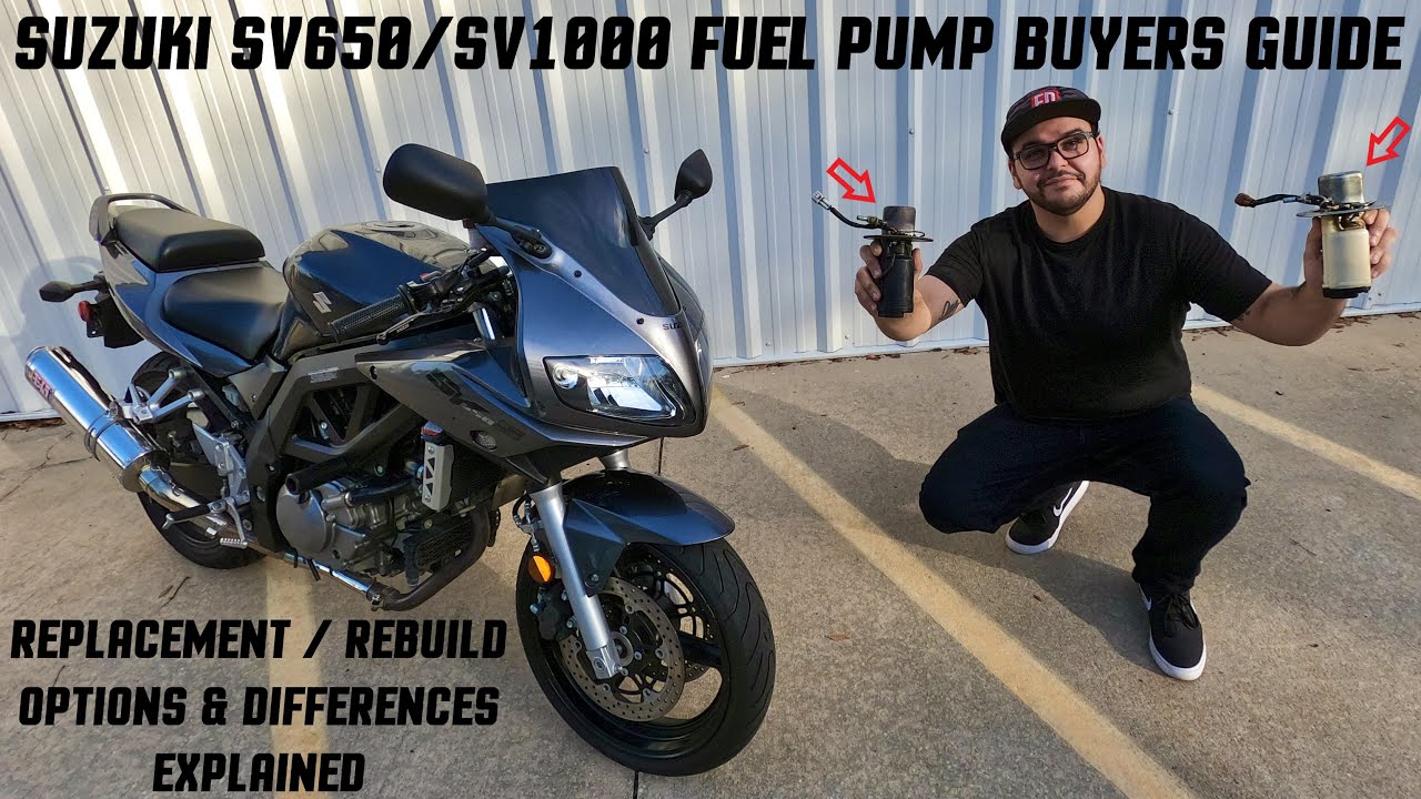 Suzuki SV650 / SV1000 Fuel Pump Buyers Guide (Replacement / Rebuild Options & Differences Explained)