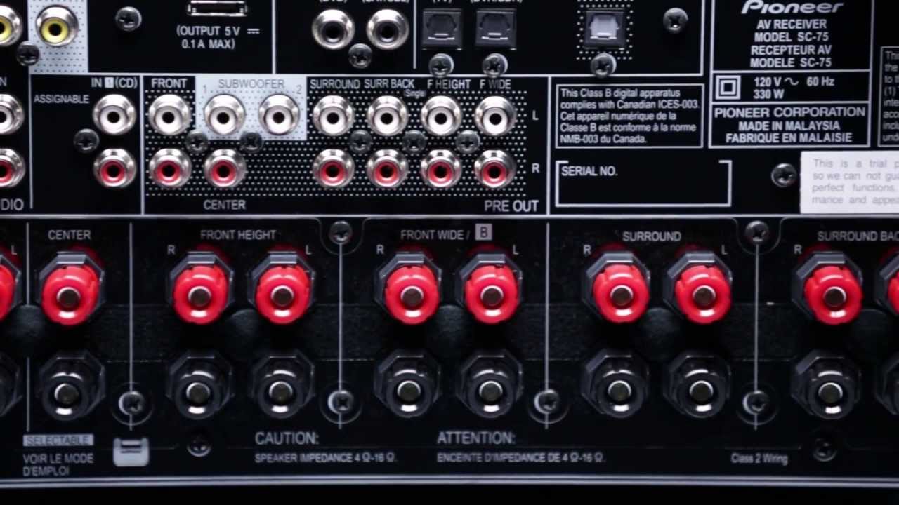 Elite SC-75 AV Receiver