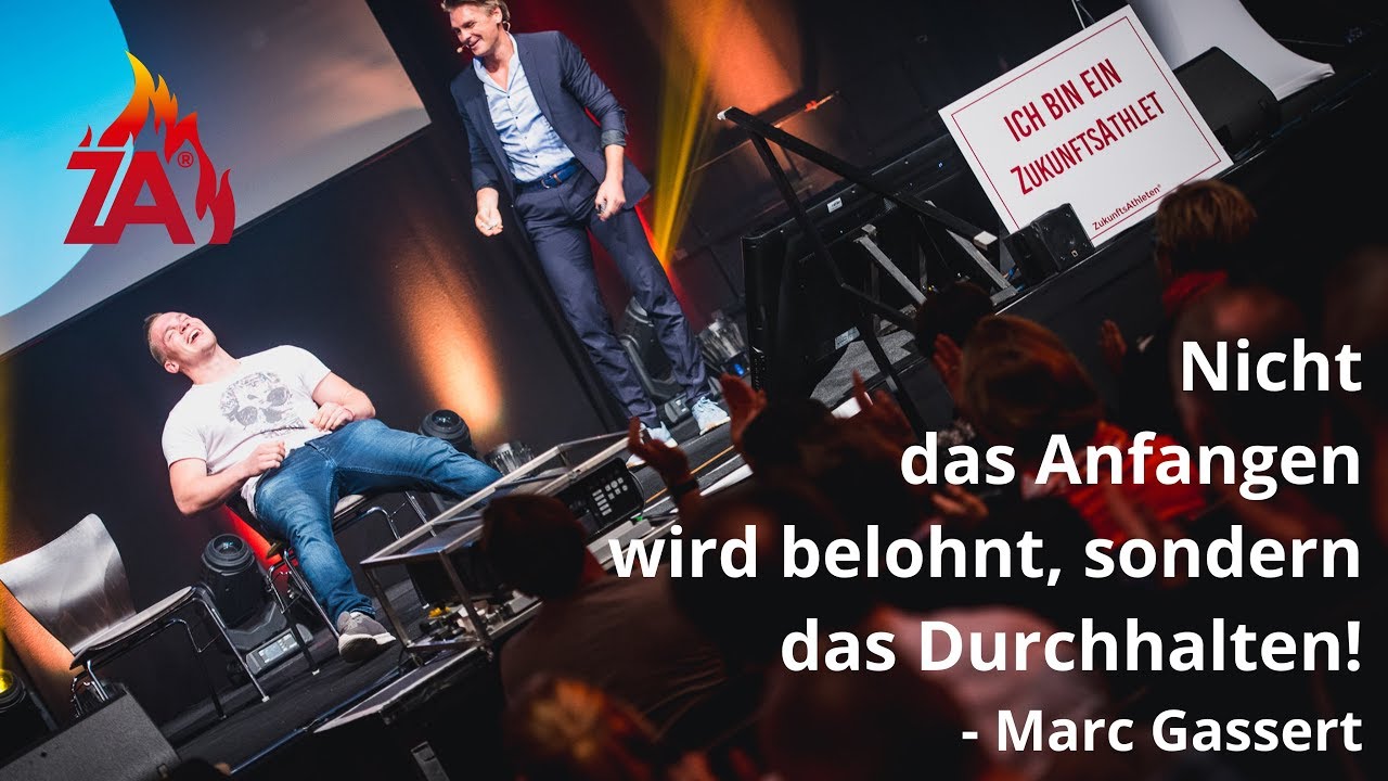 Nicht das Anfangen wird belohnt, sondern das Durchhalten! | Marc Gassert