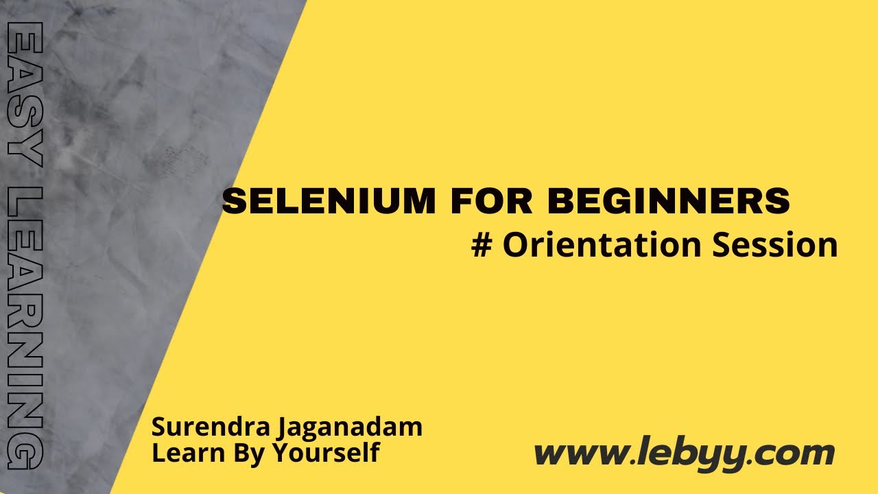 Selenium with java | Full Stack Automation | Online Training | Demo Session