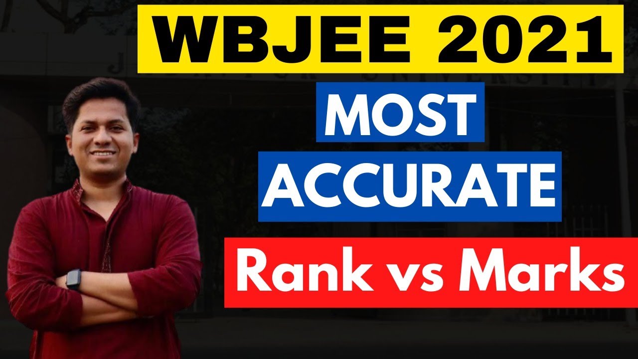WBJEE RANKS VS MARKS 2021 | Most accurate analysis by AKKI SIR !