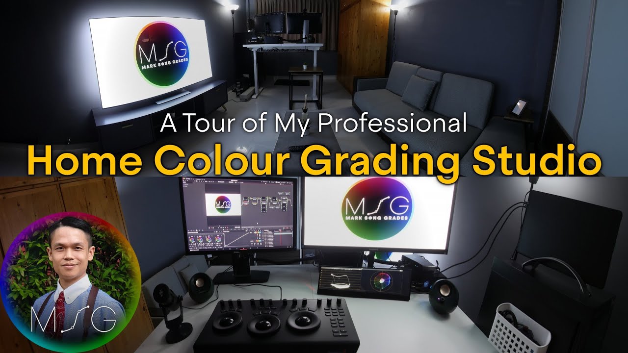 A Tour of My Professional Home Colour Grading Studio