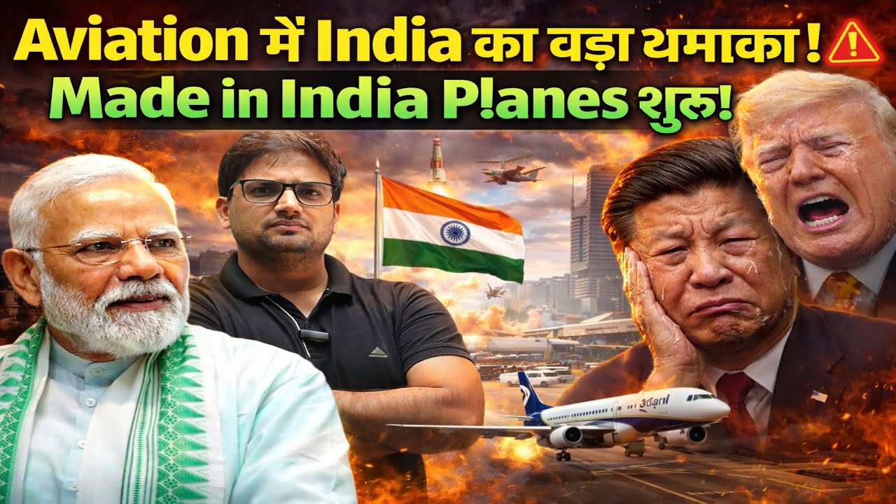 Buyer se Builder tak | India ka Aviation Shift | Aircraft Manufacturing Explained#BuyerToBuilde