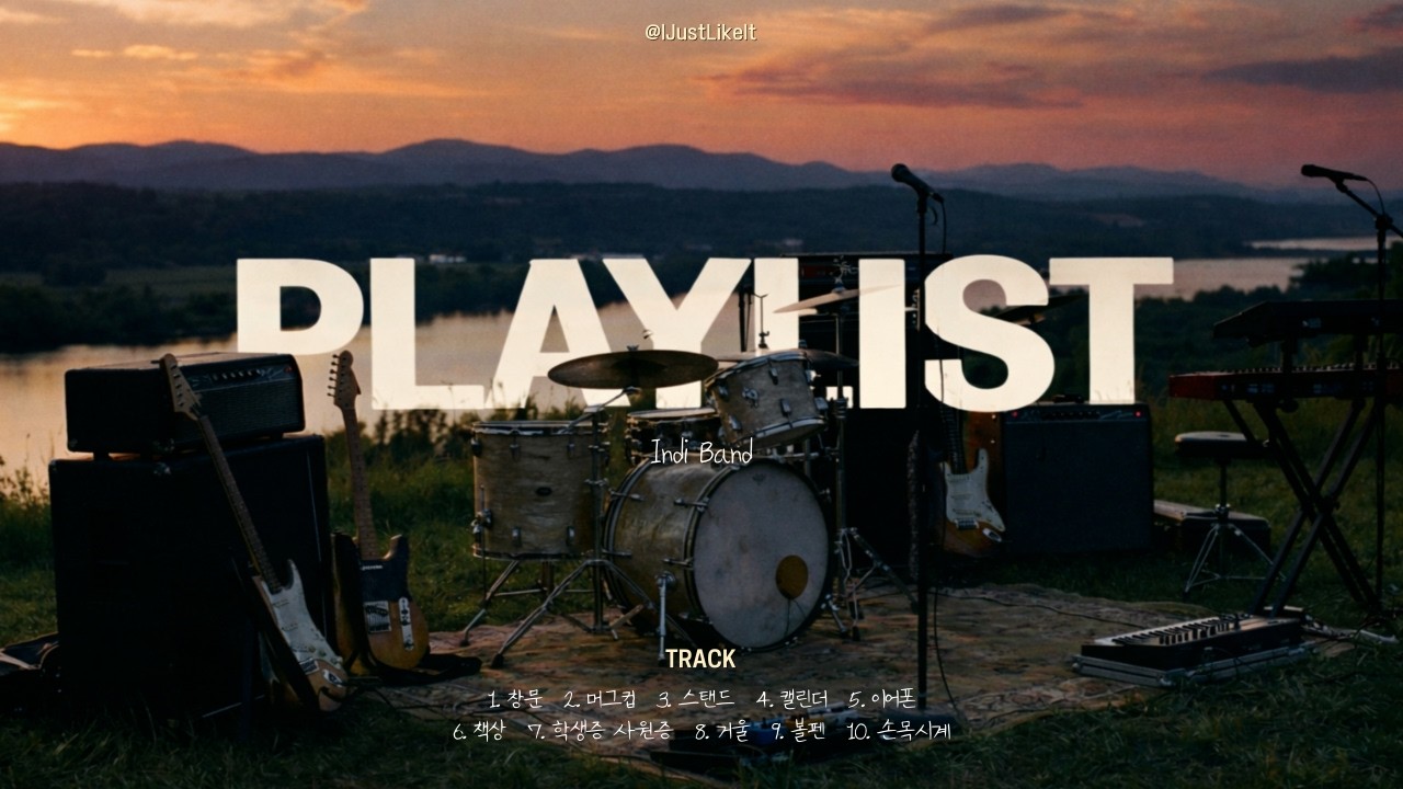 𝐏𝐥𝐚𝐲𝐥𝐢𝐬𝐭 새로운 시작, 설레는 첫 페이지 🎸 | 인디 밴드 플레이리스트, 당신을 응원하는 관찰자들의 이야기