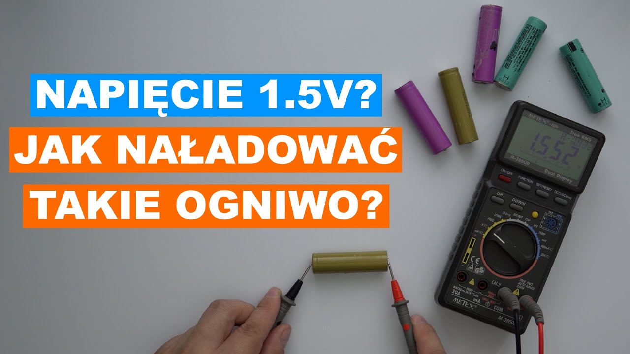 6 - Reanimacja nadmiernie rozładowanych ogniw 18650