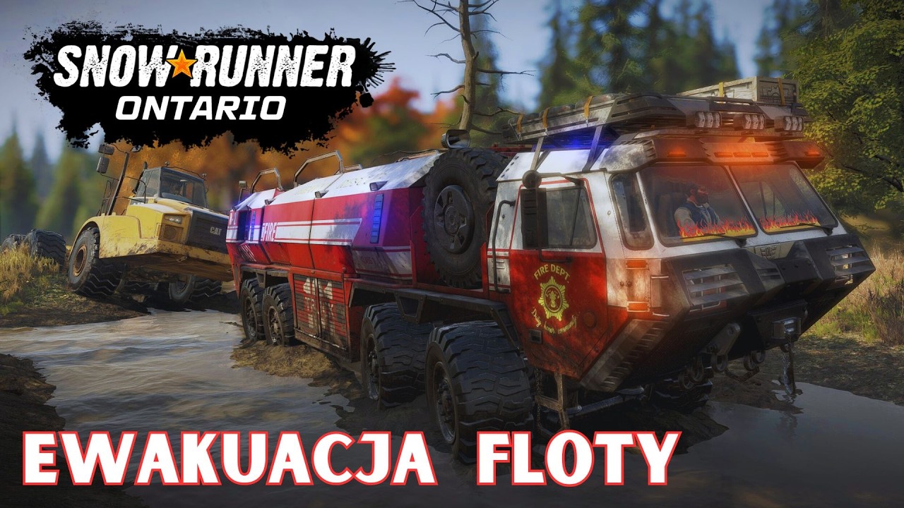 Ewakuacja floty | mapa Ontario | Snowrunner po polsku #029 | Offroad symulator