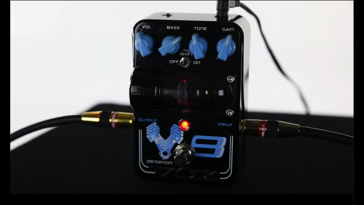 VOX In The Studio: Freddy DeMarco demos the V8 Distortion Guitar Pedal