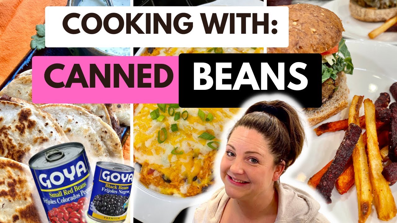 These Three Budget Recipes with Canned Beans are Not Boring AT All!