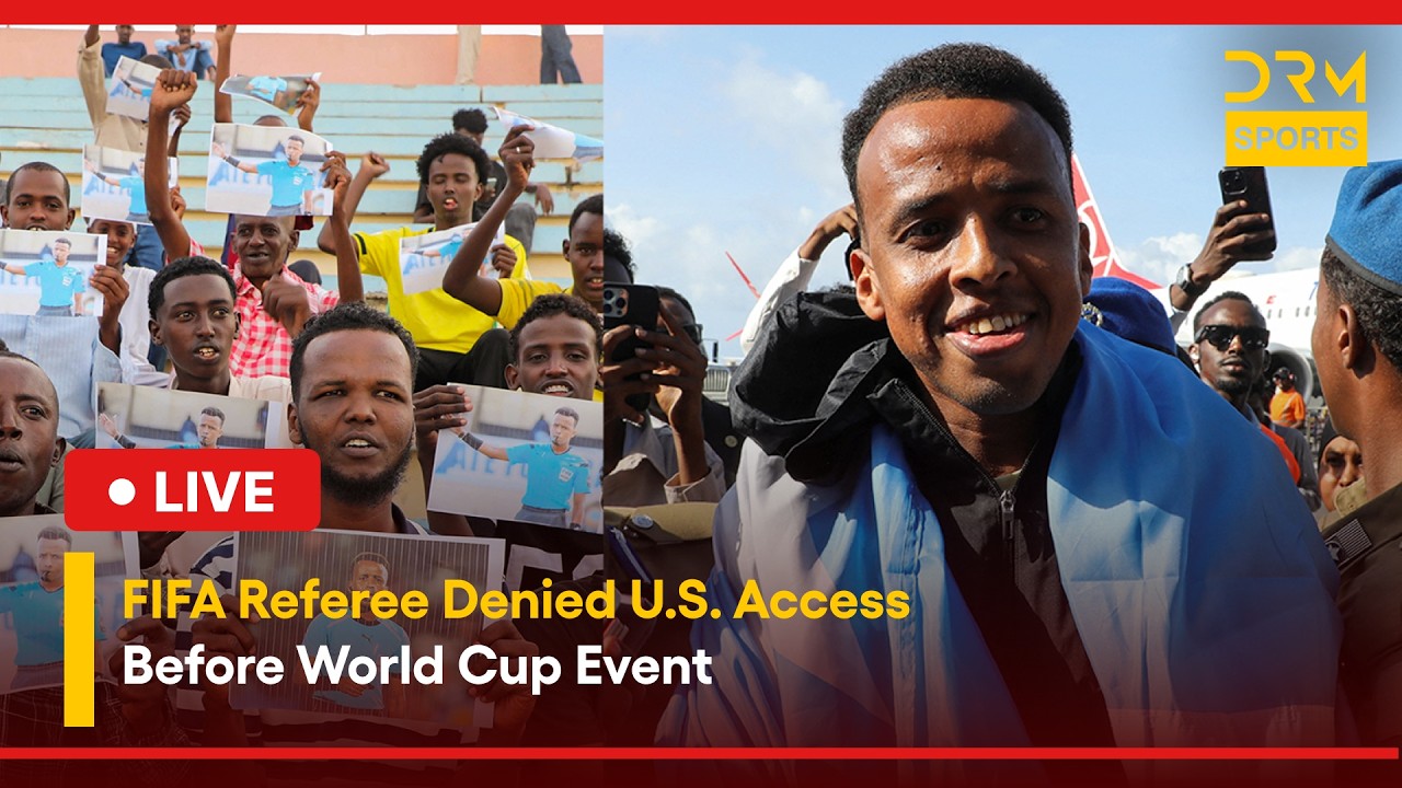 LIVE | Somali Official Turned Away from U.S. Heads Back to Mogadishu | DRM Sports | ZO1V