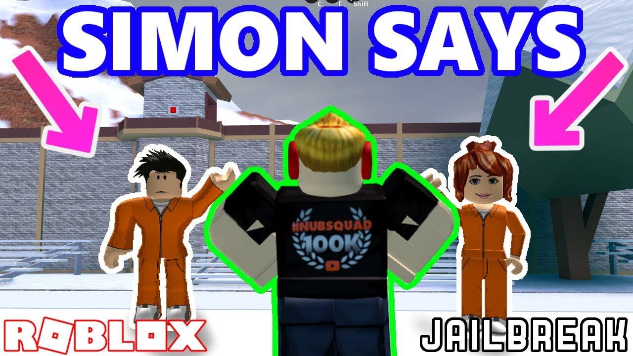 JAILBREAK SIMON SAYS FOR MONEY! *CRAZY* - Roblox Jailbreak Simon Says #1