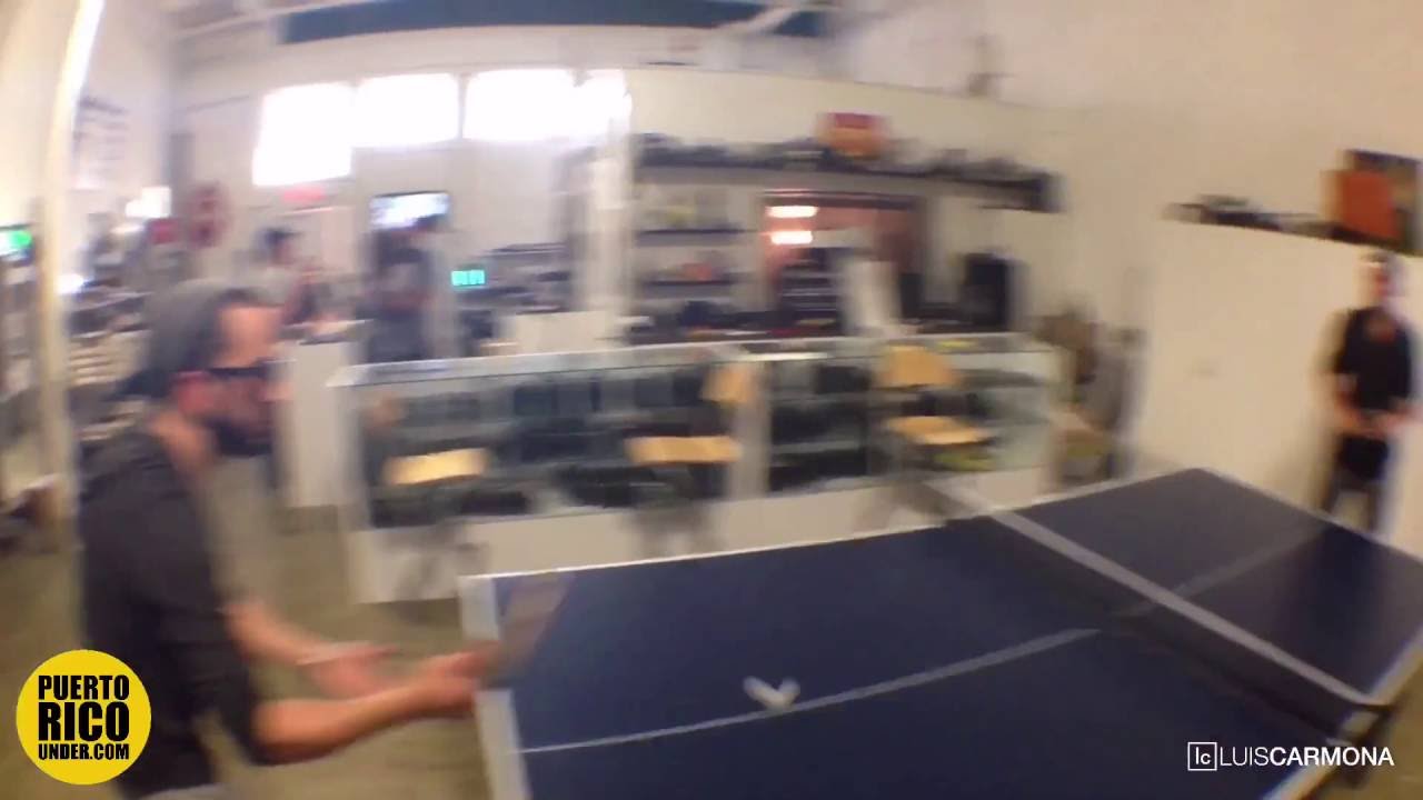 WISIN YANDEL PACO APOSTANDO EN PING PONG - MUSIC VLOG