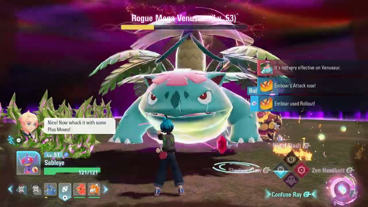 A Rogue Mega Venusaur BOSS FIGHT Pokemon Legends Z-A 29