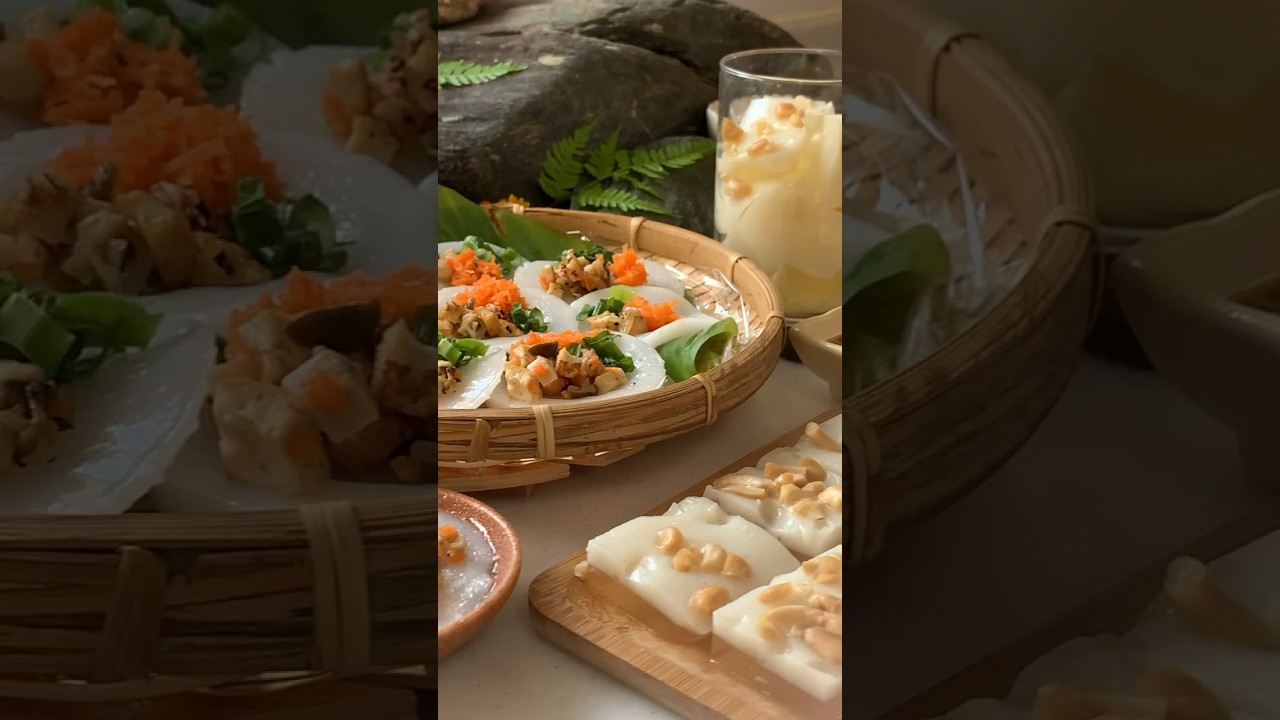 So delicious Banh Bot Loc Vietnamese food 