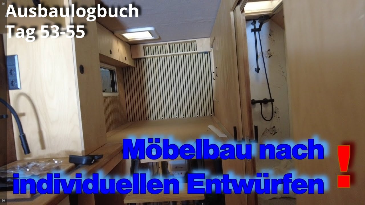 Tag 53–55 | Oberschränke, Klimaanlage & letzte Möbel dieser Woche / LKWhausBAU /