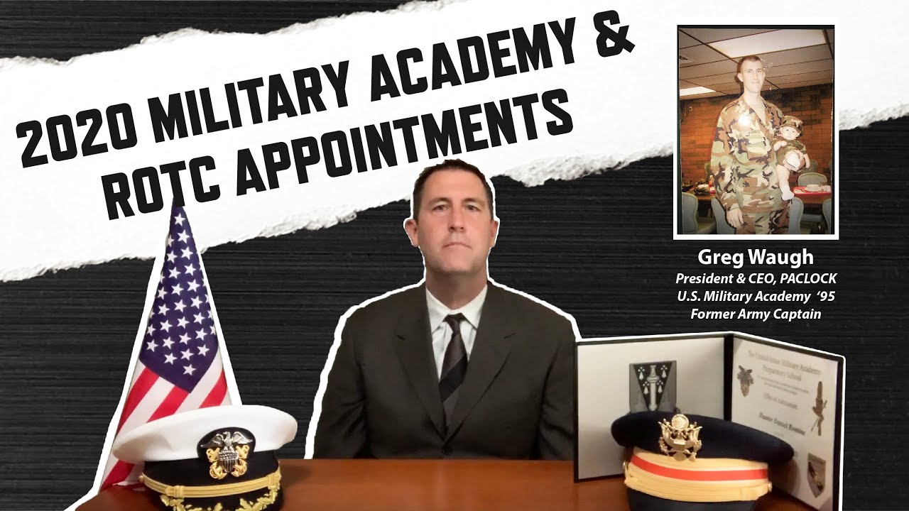 PAC-PREZ TALKS: Military Academy & ROTC Appointments 2020