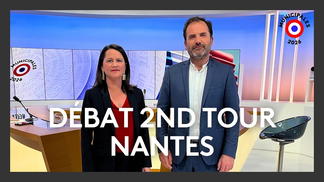 Municipales 2026  - Le débat de l'entre-deux-tours à Nantes