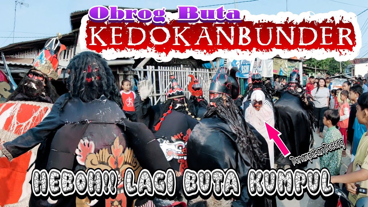 HEBOH‼️ BUTA KOP3K KETEMU KUMPULAN OBROG BUTA KEDOKANBUNDER RAME HAMPIR SAJA