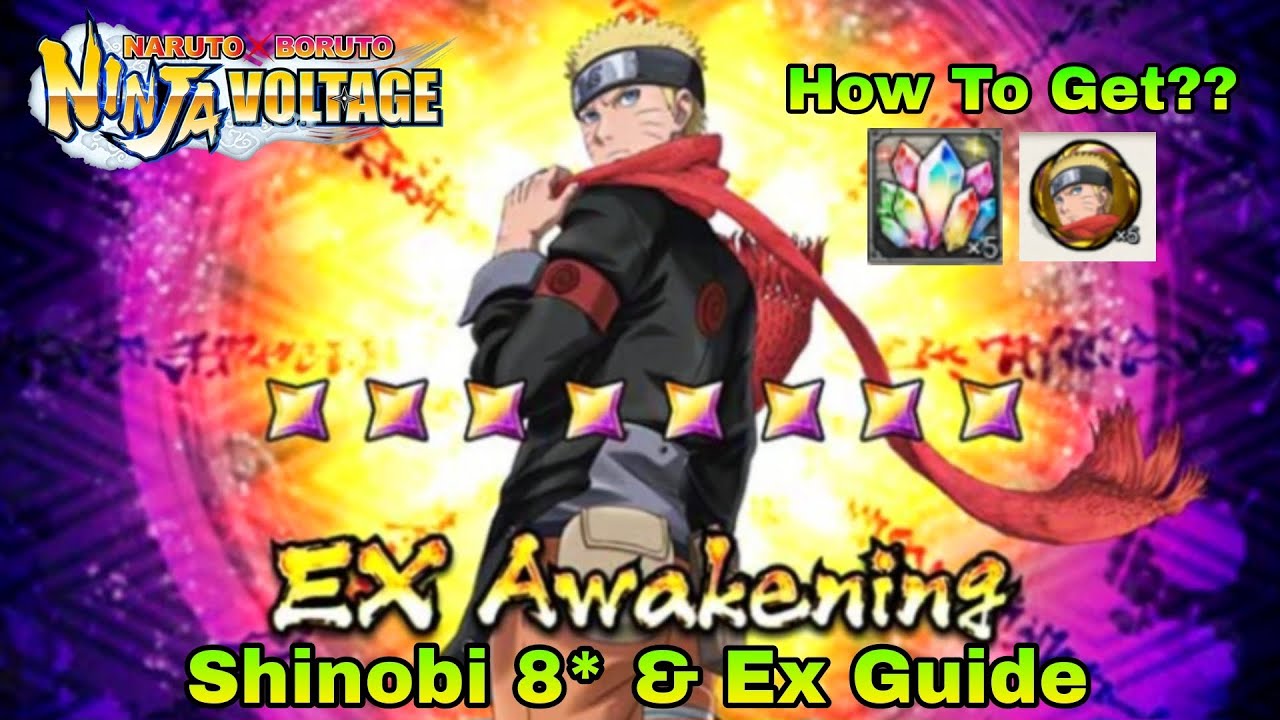 8* Shinobi & New Ex Guide🔥 | Explained + Where To Get Resources☆ | NxB Nv