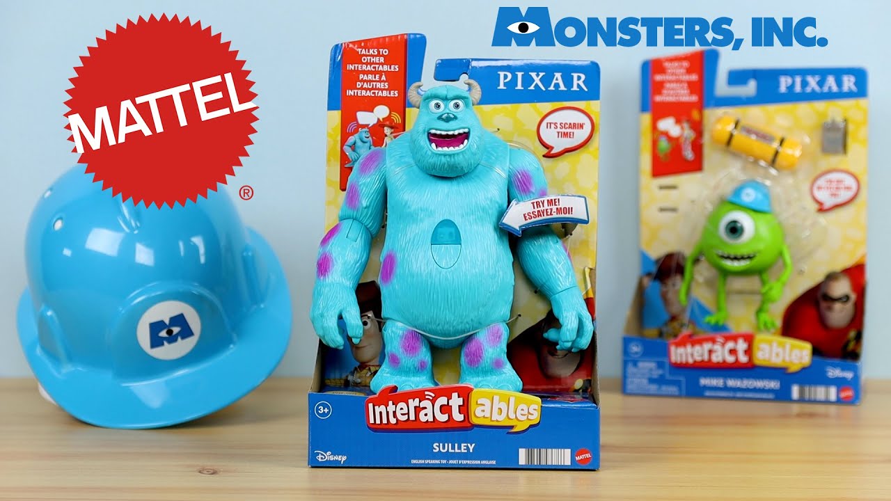 Mattel Pixar Sulley Interactables Talking Action Figure