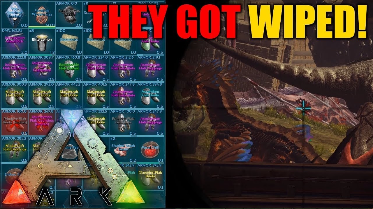 OUR FIRST OFFICIAL TRIBE RAID! (THEY GOT WIPED) - Tribe Official PVP - Ark Survival Evolved