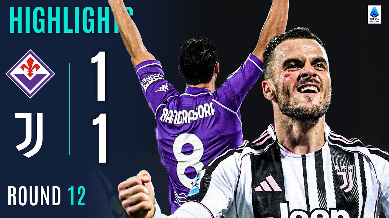 FIORENTINA-JUVENTUS 1-1 | HIGHLIGHTS | Rivals Share Spoils In Serie A Classic | Serie A 2025/26
