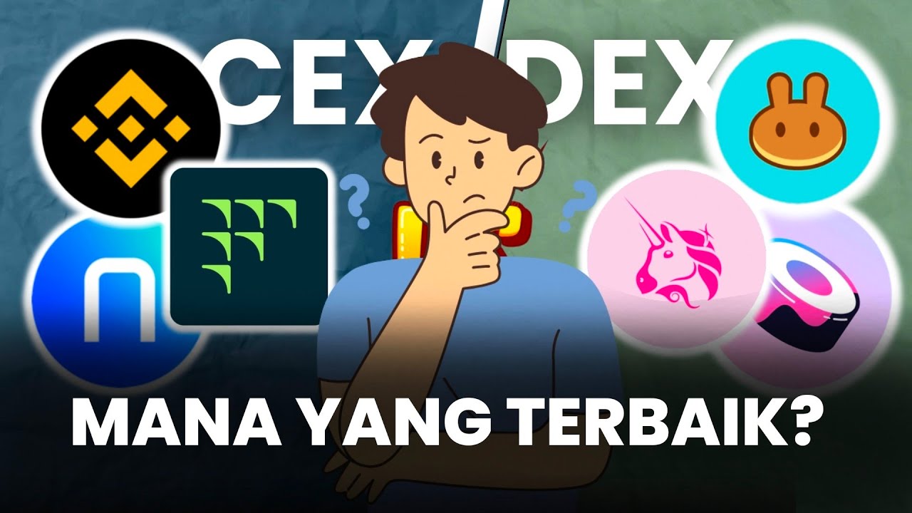 Kalau lu tau crypto lu wajib tau perbedaan CEX dan DEX
