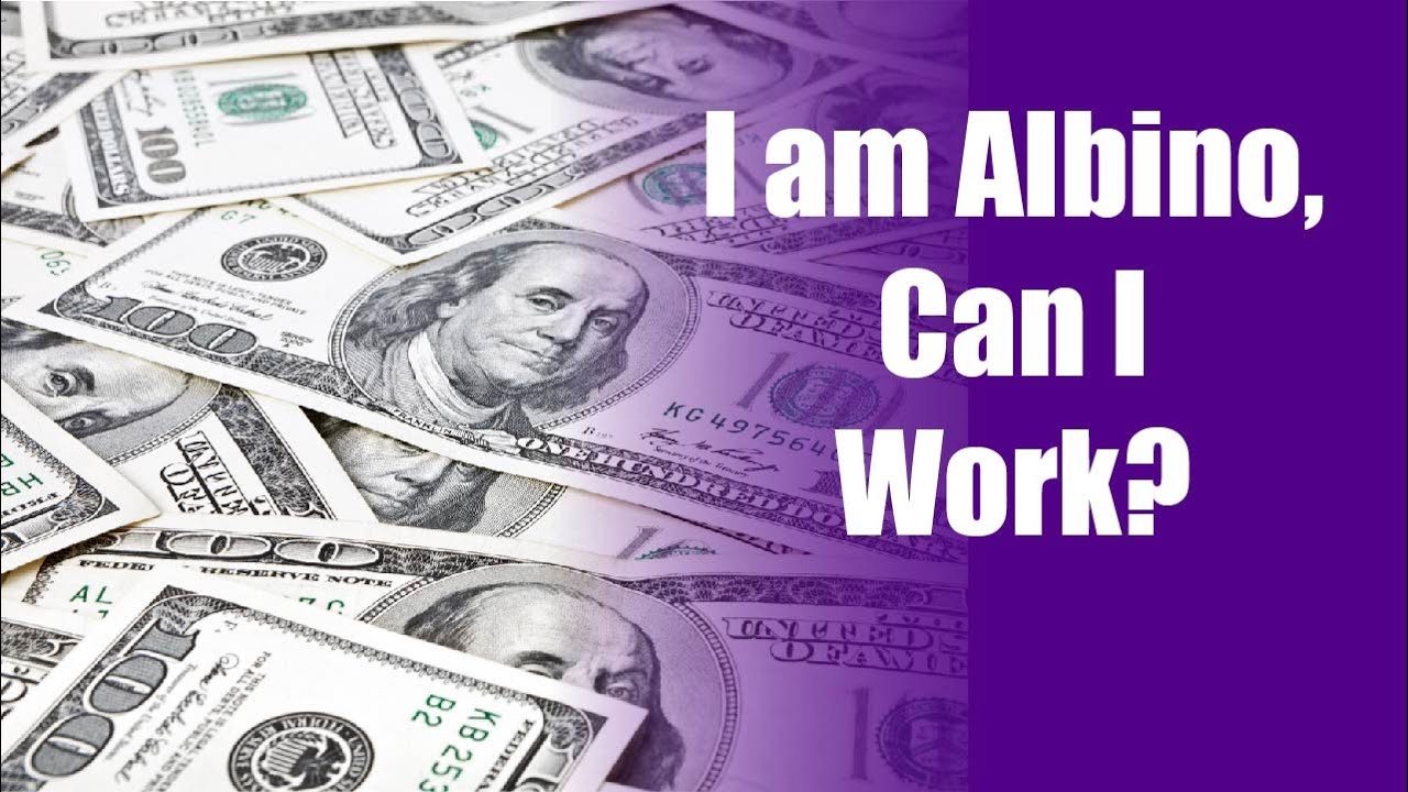 I'm Albino, Can I work/tips for the work place/legally blind struggles at work/