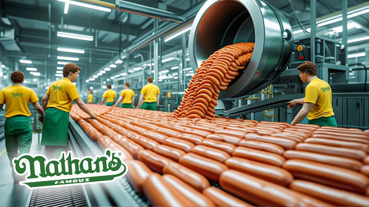 Discover What Makes Nathan's Hot Dog Factory SO EFFICIENT