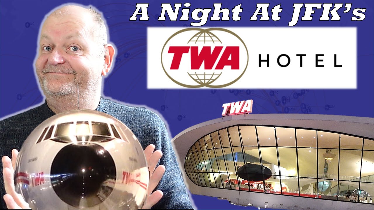 A Night at the TWA Hotel at JFK Airport.  A Hotel Museum?  A Museum That's A Hotel?