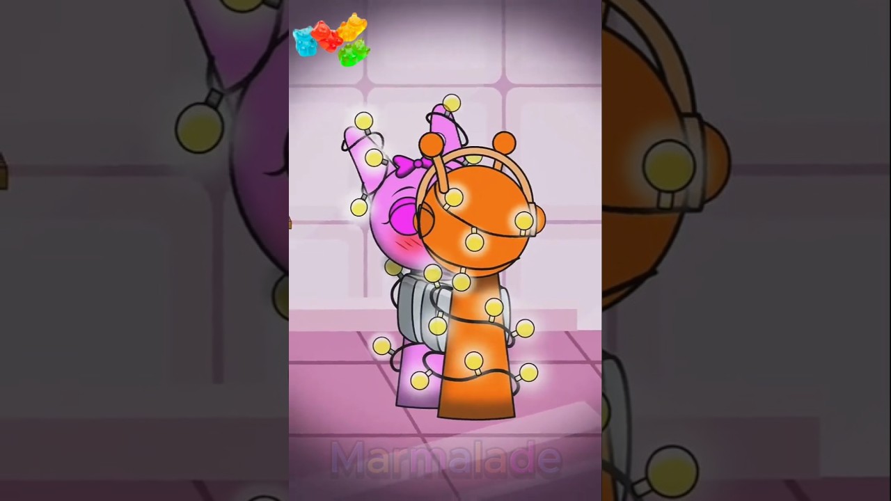 Sprunki Love Shock 💖⚡️ When a Kiss Turns Electric!