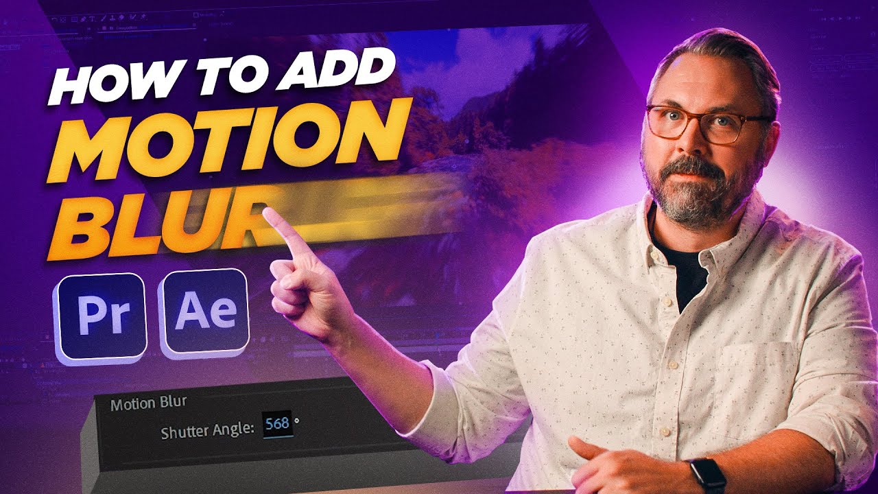 Add Motion Blur To Your Premiere Pro and After Effects Projects | Adobe Video x @filmriot