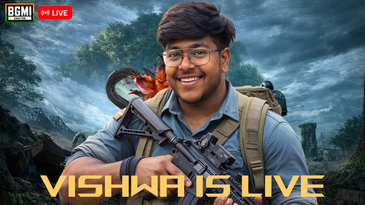 🔴 BGMI AN GOD OF WAR | PEACEFUL STREAM | NXTL VISHWA IS BACK | 🔴