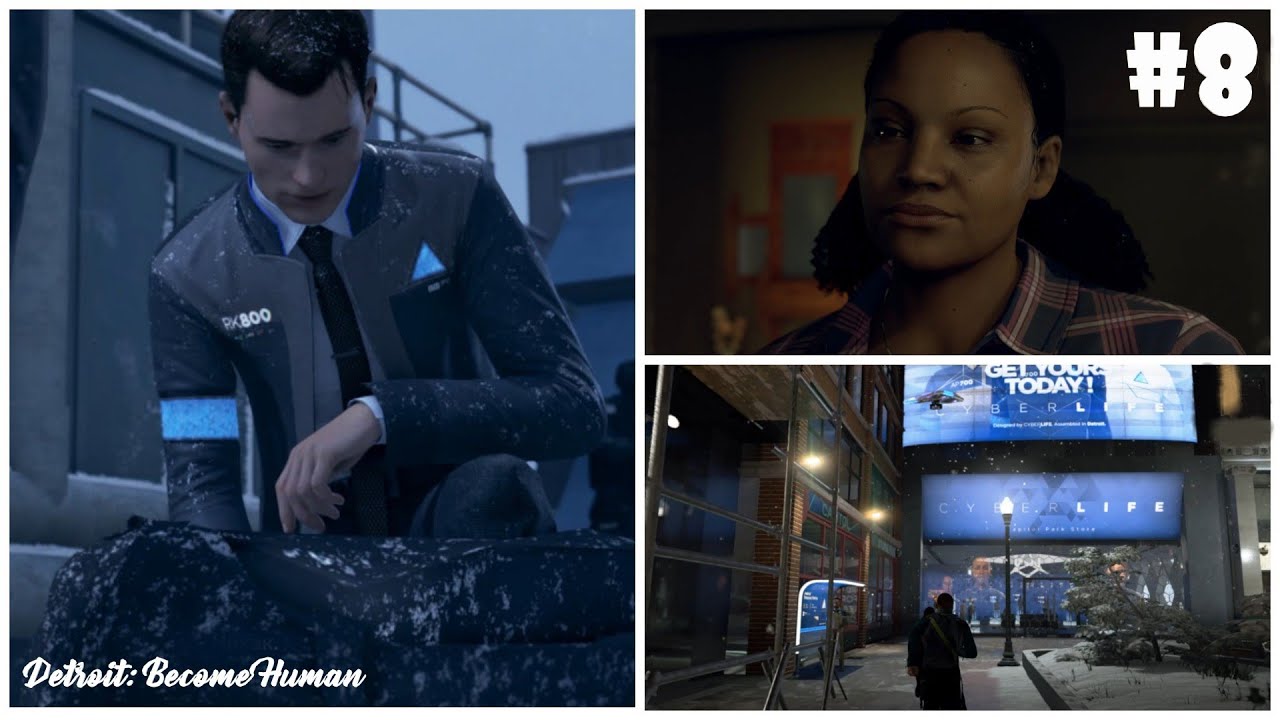 🔴 ГДЕ ЧЕТВЁРТЫЙ?/РОУЗ В ПОМОЩЬ/ПРОНИКНУТЬ В МАГАЗИН #8- DETROIT: BECOME HUMAN - Daniela