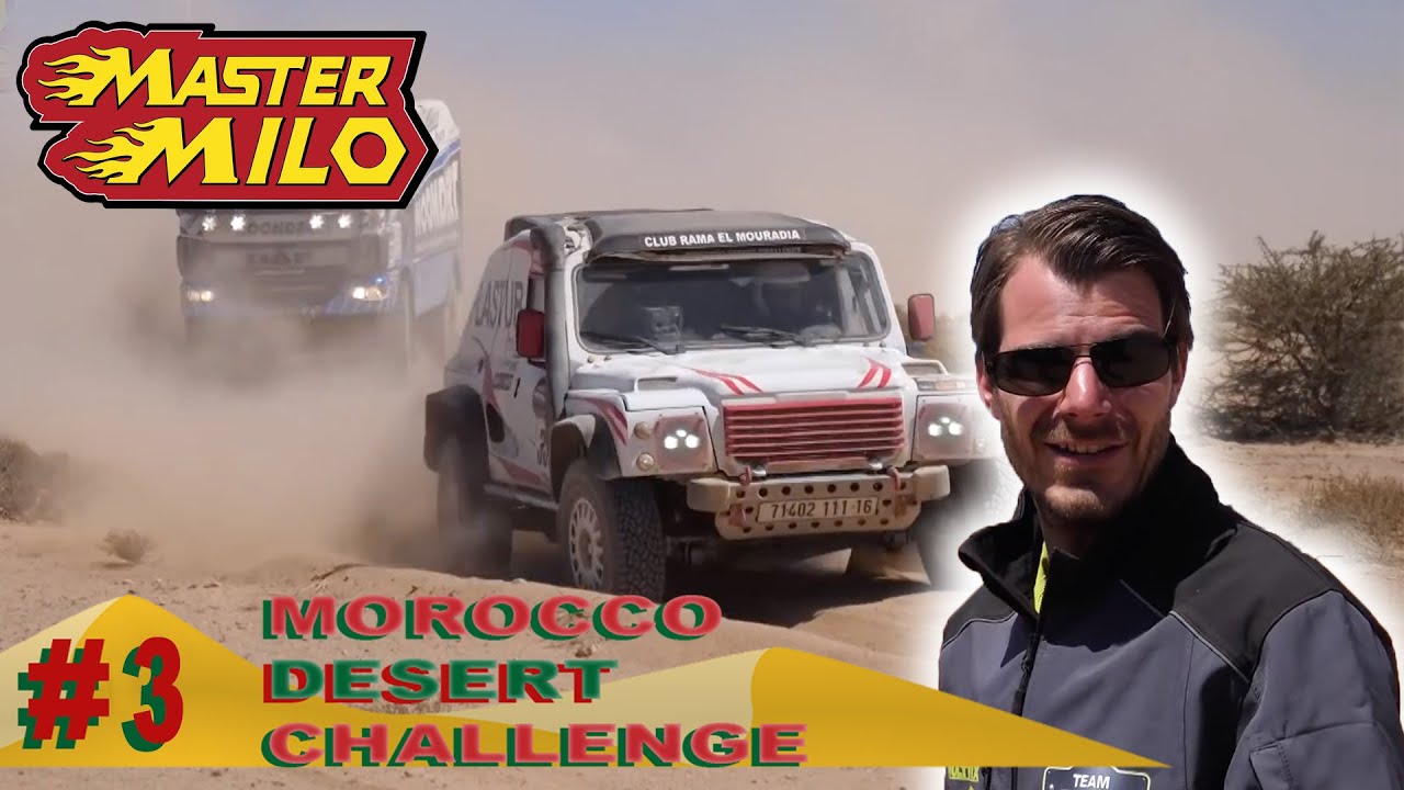 Marokko Desert Challenge dag #3 - 3 Kapotte banden?!