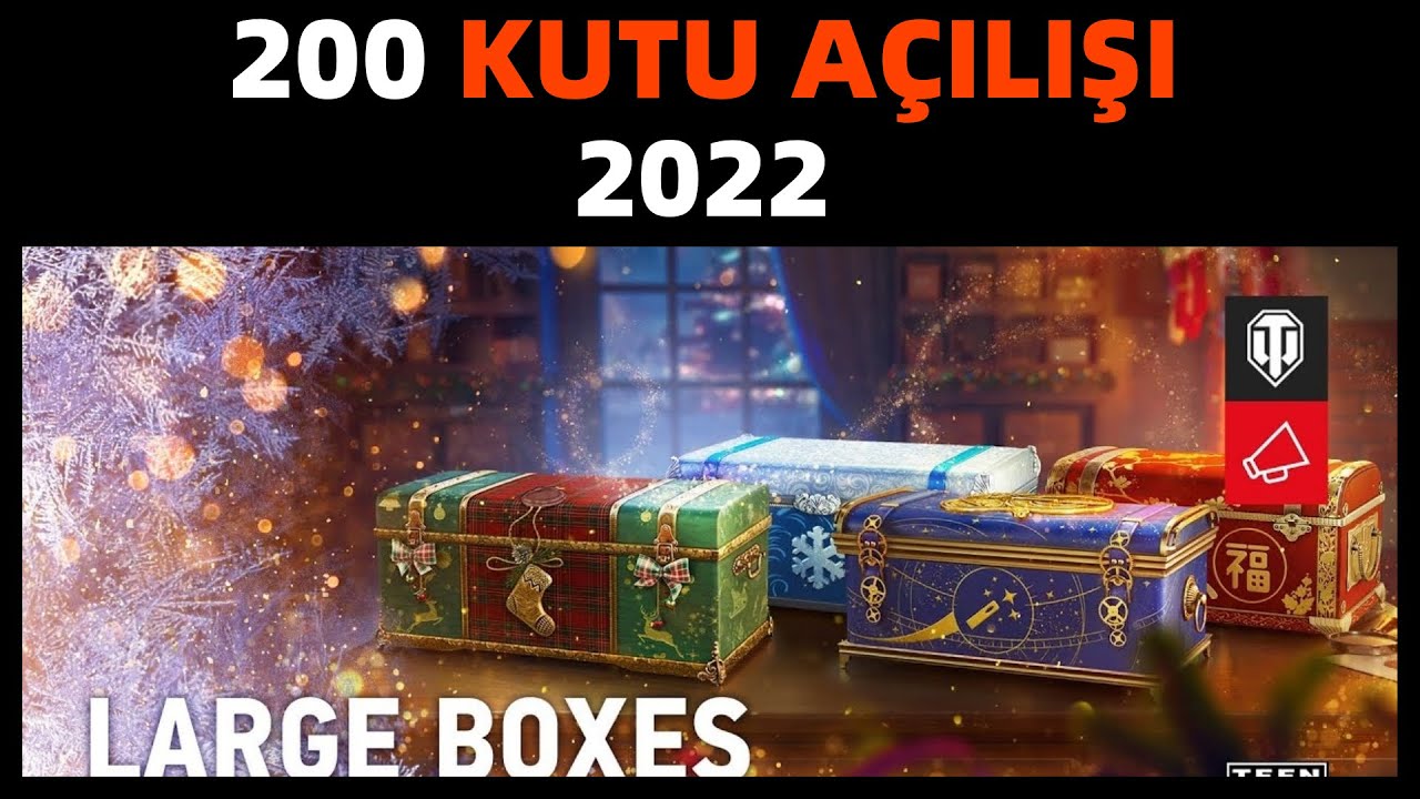 WoT || Bu Sene Ekmek Yaptı - 200 Kutu Açılışı - 2022