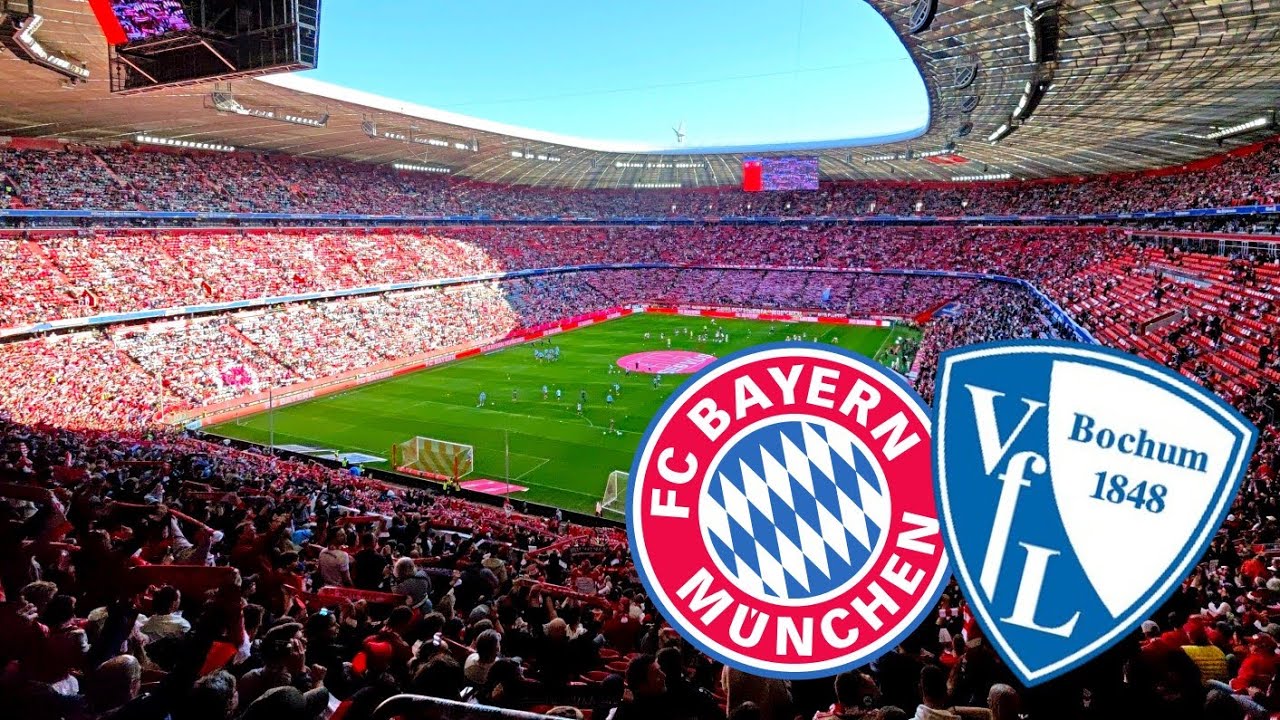 VfL Bochum Hymne in der Allianz Arena | 125 Jahre FC Bayern München | 08.03.2025