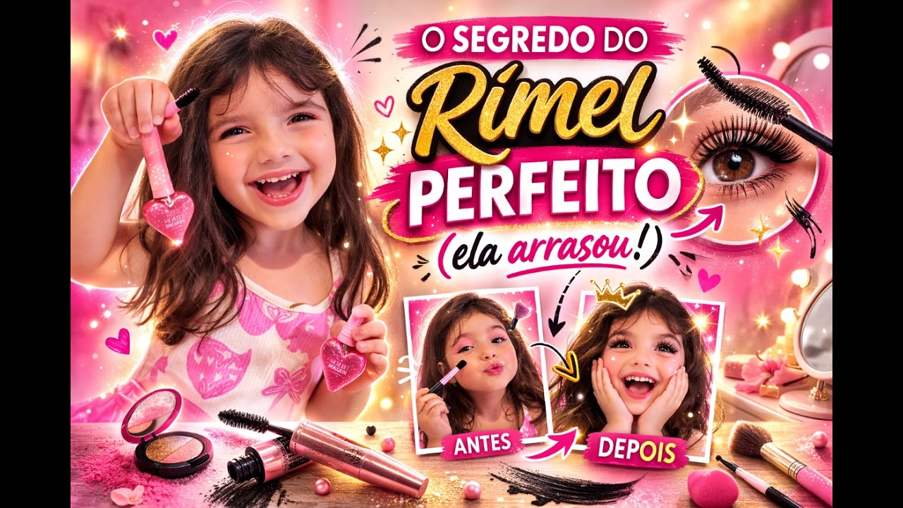 O SEGREDO DO RÍMEL PERFEITO… O FINAL SURPREENDEU! 👁️✨