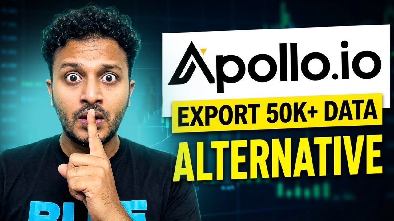 Apollo 50K Scrape | How to scrape unlimited Apollo leads | Scraped Apollo.io Leads