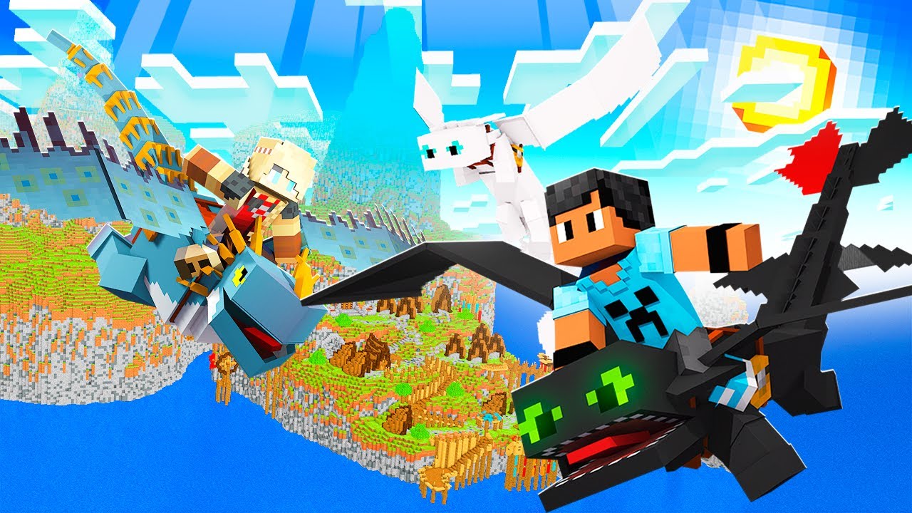 COMO TREINAR SEU DRAGÃO NO MINECRAFT!