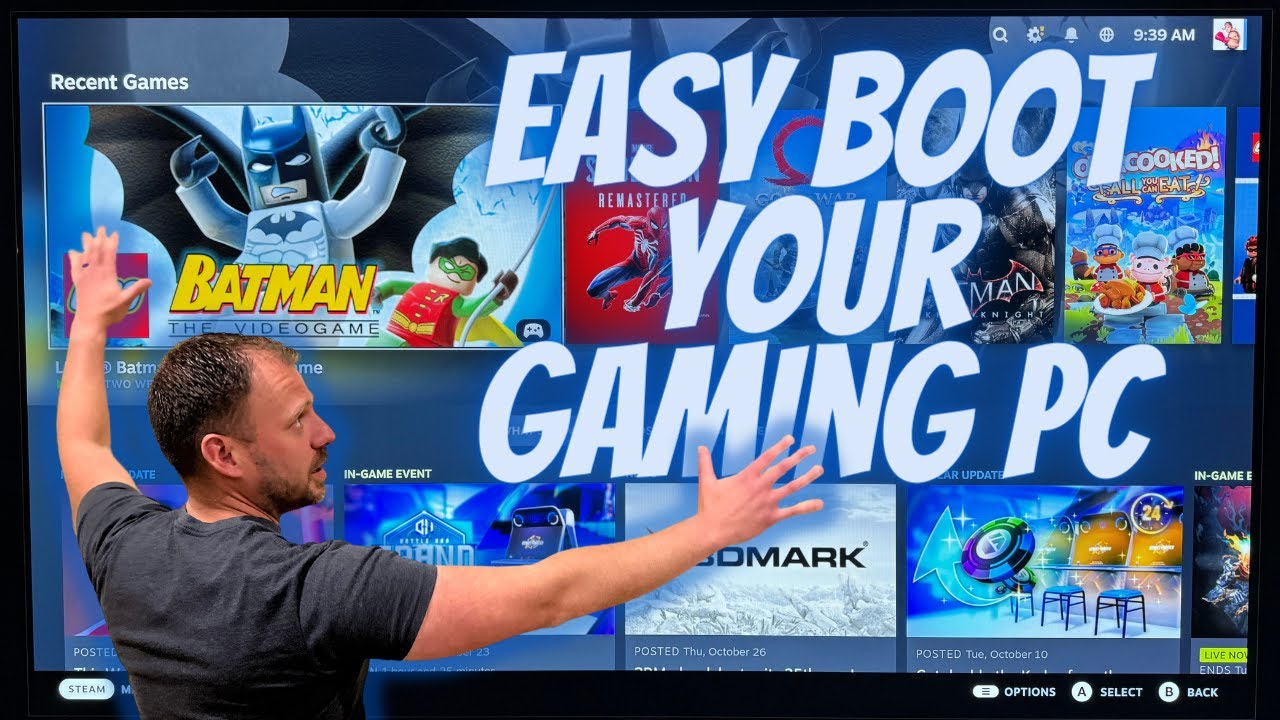Start Your Gaming PC Like a Console | How to Boot Hands-Free Guide