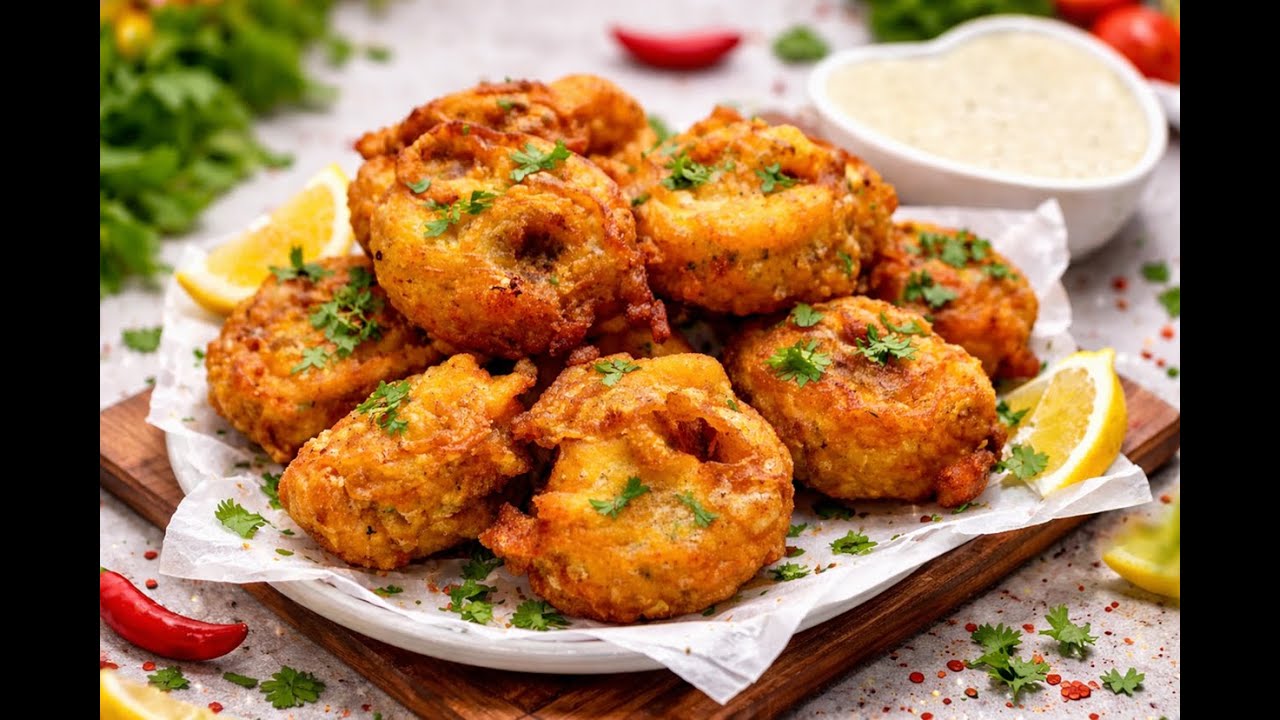 Crispy Fried Mushrooms with Special Sauce 🍄🔥 | قارچ سوخاری ترد با سس مخصوص