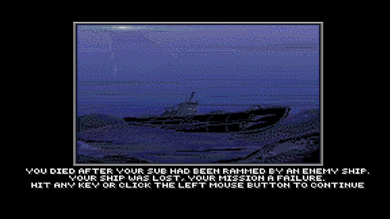 Das Boot 1990 [Amiga subsim] - Tedious Retro Gamer