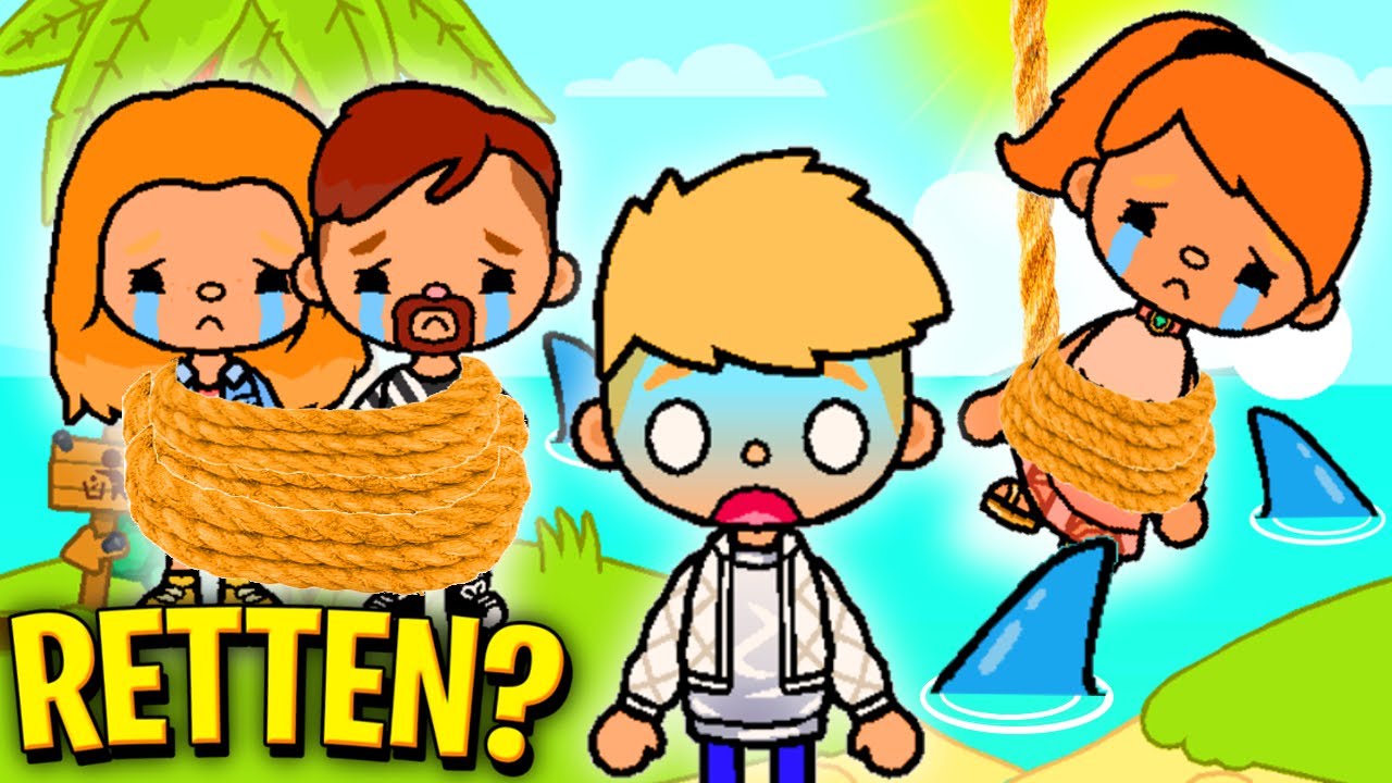 WEN SOLL ICH RETTEN? ELTERN oder SCHWESTER? 😨 in Toca Boca (Toca Life World | Story Deutsch)