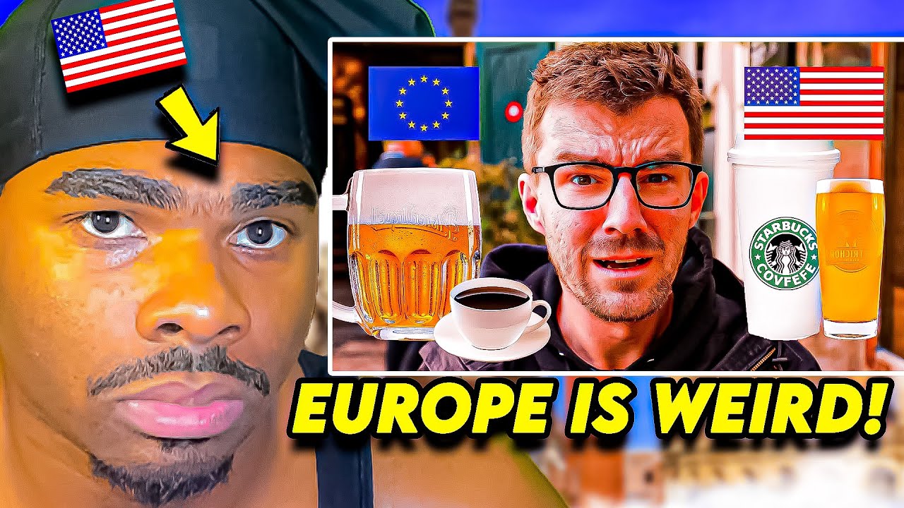 Dumb American Reacts to USA vs EUROPE - Guide To Cultural Differences