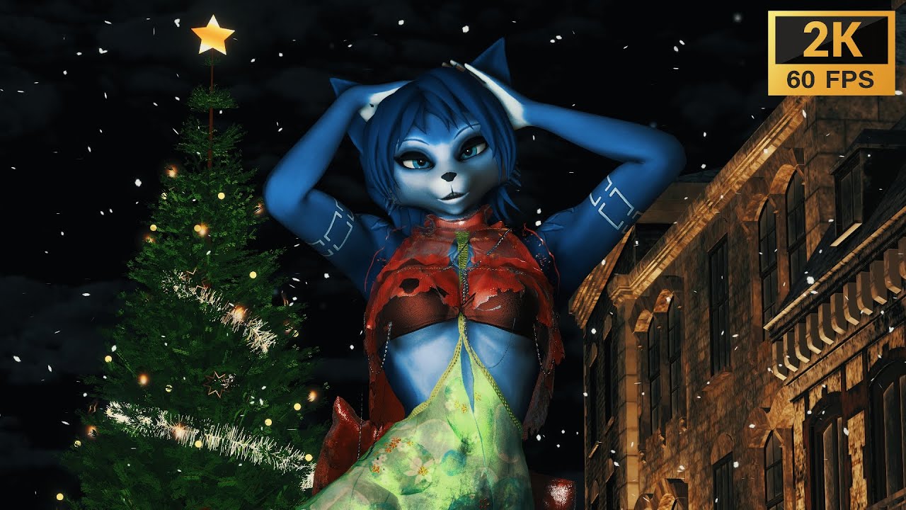 { Christmas Special } Krystal – Tick-Tack || Furry MMD Animation ||