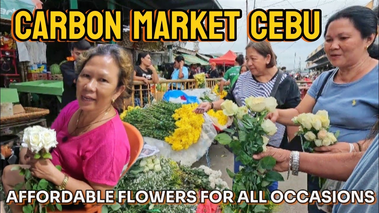Carbon Flower Market Cebu: A Vibrant Hub were Locals and Tourists ALIKE! | Cebu Philippines